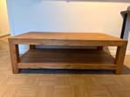 Salontafel massief eik, Huis en Inrichting, Ophalen, 100 tot 150 cm, Eikenhout, 50 tot 100 cm
