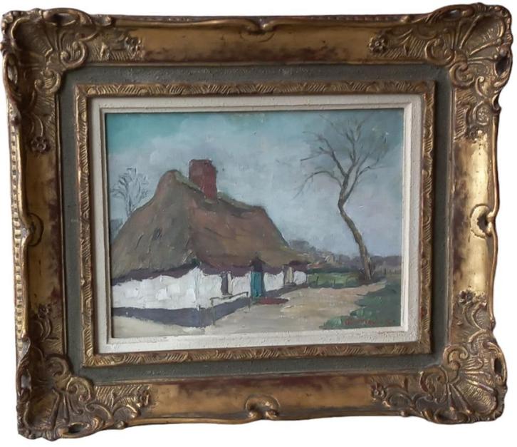 Gerard Van Tieghem 1908-1964., Antiek en Kunst, Kunst | Schilderijen | Klassiek, Ophalen