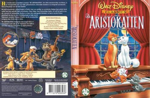 DVD- Walt Disney - De Aristokatten, Cd's en Dvd's, Dvd's | Tekenfilms en Animatie, Ophalen of Verzenden
