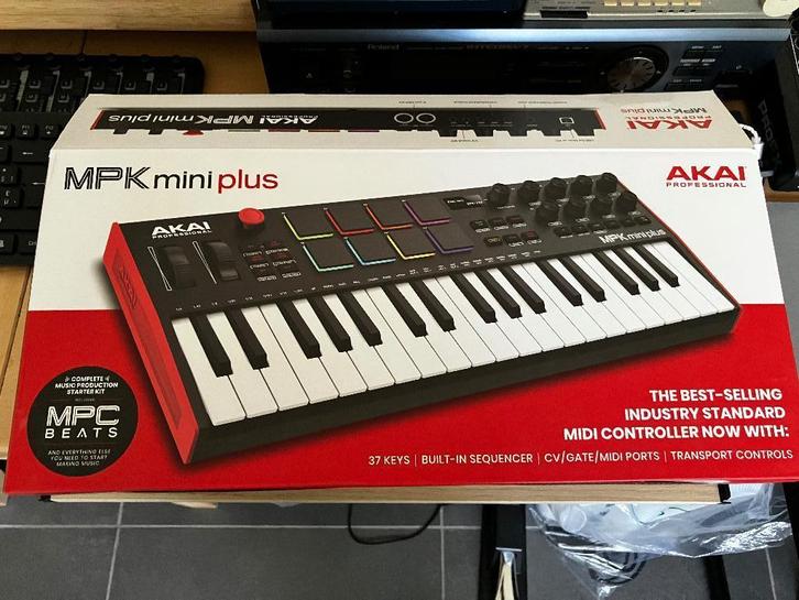 Akai MPK miniplus, Musique & Instruments, Équipement Midi, Comme neuf, Enlèvement ou Envoi