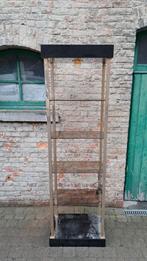 Vitrine Belgo Chrome/Dewulf/Hollywood Regency, Antiquités & Art, Enlèvement