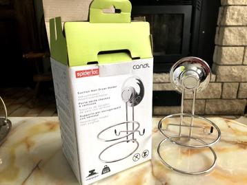 Porte sèche cheveux à ventouse, CANDL, neuf beschikbaar voor biedingen