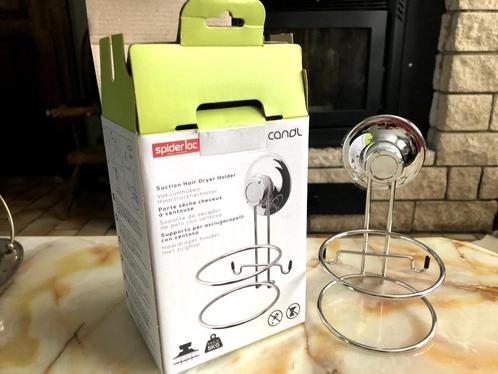 Porte sèche cheveux à ventouse, CANDL, neuf, Handtassen en Accessoires, Uiterlijk | Haarverzorging, Nieuw, Overige typen, Ophalen of Verzenden