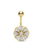 Sunny piercing, Ophalen of Verzenden, Nieuw, Goud, Navelpiercing