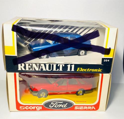 Corgi Toys Renault 11 / Ford Siërra, Hobby & Loisirs créatifs, Voitures miniatures | 1:43, Neuf, Voiture, Corgi, Envoi