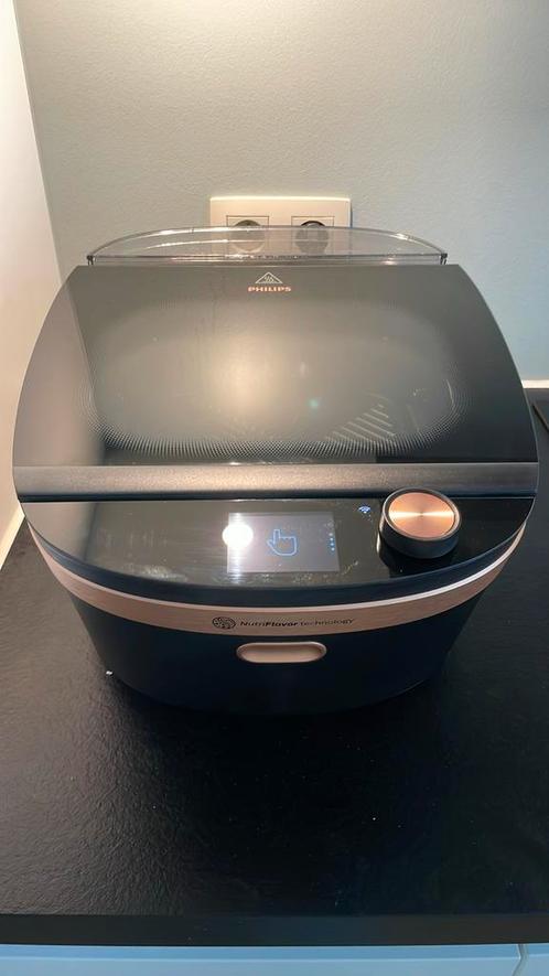 Philips air cooker 7000 met alle accessoires, Elektronische apparatuur, Slowcookers, Zo goed als nieuw, Timer, Vaatwasmachinebestendig