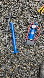 Pompes à vélo une avec manomètre, Ophalen, Drukmeter, Zo goed als nieuw