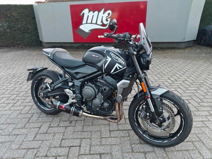 Triumph Trident 660 2024 2dkm, Motoren, Motoren | Triumph, Bedrijf, Naked bike, meer dan 35 kW, 3 cilinders, Minimaal motorrijbewijs A2