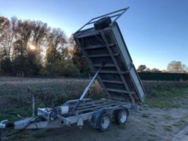 Aanhangwagen TE HUUR / HUREN !!alle soorten!!, Auto diversen, Aanhangers en Bagagewagens, Gebruikt, Ophalen