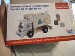Houten vormen sorteer vrachtwagen, playing kids, nieuw, Kinderen en Baby's, Ophalen of Verzenden, Nieuw, Overige typen