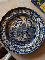 Staffordshire transferware bord, Ophalen