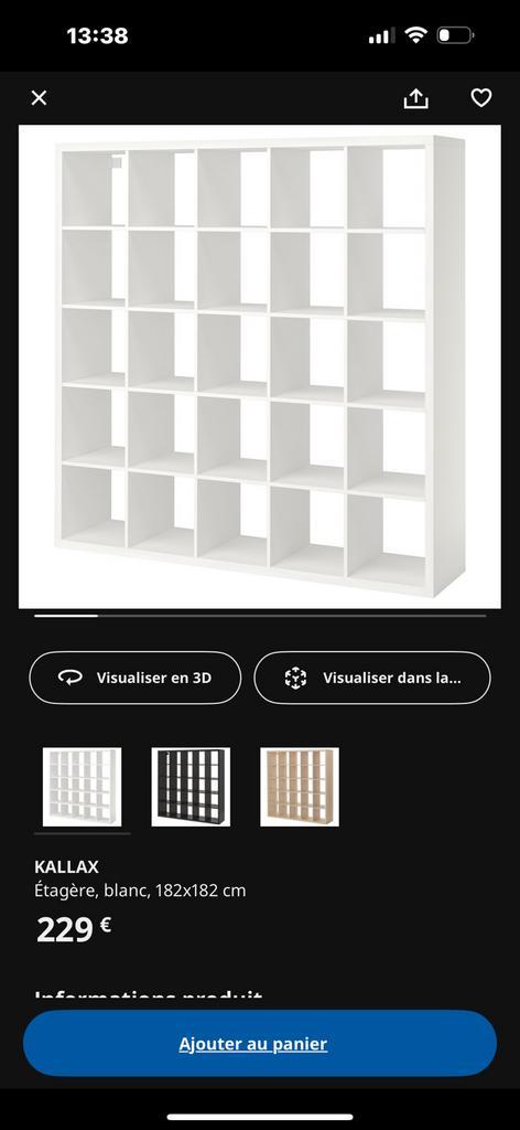 Étagère à tiroirs et portes, Huis en Inrichting, Kasten | Wandmeubels, Zo goed als nieuw, 150 tot 200 cm, 150 tot 200 cm, 25 tot 50 cm
