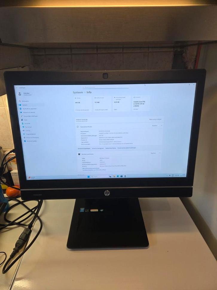 Hp /i5 /8GB / 32gbssd+ 500gb hdd/ windows 11, Computers en Software, Desktop Pc's, Zo goed als nieuw, 2 tot 3 Ghz, HDD, SSD, 8 GB