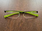 Lunettes NIKE demi-cerclées rectangulaires, Handtassen en Accessoires, Groen, Overige merken, Bril, Gebruikt