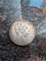 Italie 5 lire 1879 zilver, Postzegels en Munten, Munten | België, Verzenden, Zilver, Zilver