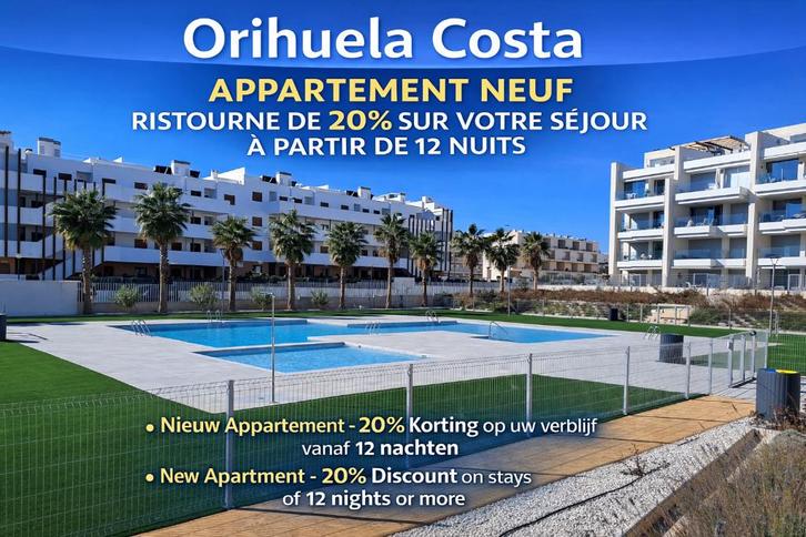 Vakantie appartement te huur in Orihuela Costa, Vakantie, Vakantiehuizen | Spanje, Costa Blanca, Appartement, Dorp, Aan zee, Aan meer of rivier