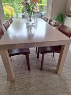 Eiken eettafel, Huis en Inrichting, Complete eetkamers, Ophalen