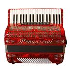 Mengascini Piano IV 96M Accordeon, Musique & Instruments, Accordéons, Autres marques, Avec valise, Enlèvement, 96 basses