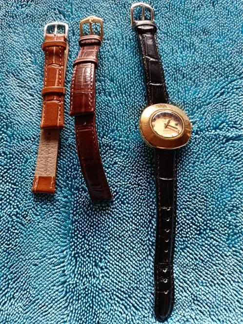 Zodiac Swiss Automatic dameshorloge vintage + extra bandjes, Handtassen en Accessoires, Horloges | Dames, Gebruikt, Ophalen
