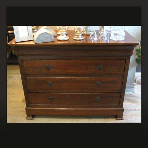 HANDGEMAAKTE LADEKAST LOUIS PHILIPPE DRESSOIR Flamant, Huis en Inrichting, Woonaccessoires | Overige, Nieuw, Ophalen