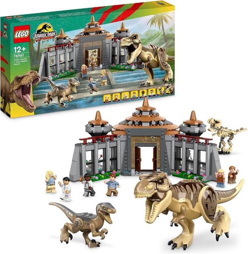 Neuf - Lego Jurassic Park - L’attaque du T. rex et du véloci, Kinderen en Baby's, Speelgoed | Duplo en Lego, Nieuw, Lego, Complete set