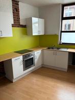 Keuken incl toestellen, was/spoelbak, alle aansluitingen, Ophalen, Wit, Hoekkeuken, Hout