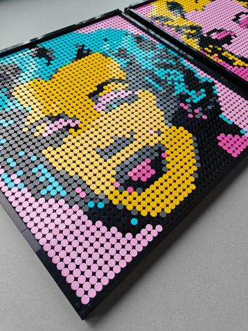 LEGO Marilyn Monroe d'Andy Warhol 31197 | Art-LEGO