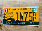 Amerikaanse nummerplaat North Carolina USA, Ophalen of Verzenden, Gebruikt, Auto's