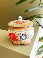 Italiaans suiker- of snoeppot vintage aardewerk, Ophalen of Verzenden