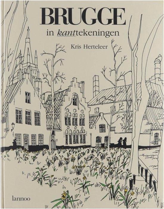 boek: Brugge in KANTtekeningen/Kris Herteleer/NIEUWSTAAT, Boeken, Kunst en Cultuur | Beeldend, Nieuw, Schilder- en Tekenkunst