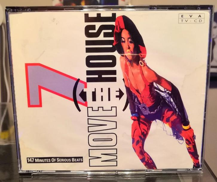 Move The House 7 / V.A. 2 x CD, Comp. House, Techno., Cd's en Dvd's, Cd's | Overige Cd's, Zo goed als nieuw, Boxset, Ophalen of Verzenden