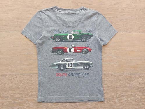 RIVER WOODS Zoute Grand Prix grijs t-shirt 10 jaar / 140, Kinderen en Baby's, Kinderkleding | Maat 140, Zo goed als nieuw, Jongen