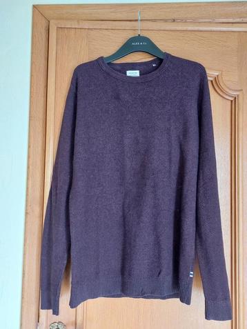 pull couleur Prune Jack&Jones - Taille S beschikbaar voor biedingen