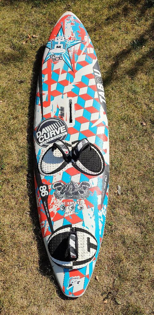 Tabou Da Curve 86Ltr, Watersport en Boten, Windsurfen, Gebruikt, Plank, Minder dan 250 cm, Met vin(nen), Ophalen