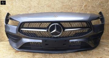 Mercedes CLA W118 787 Mountain Grey Voorbumper