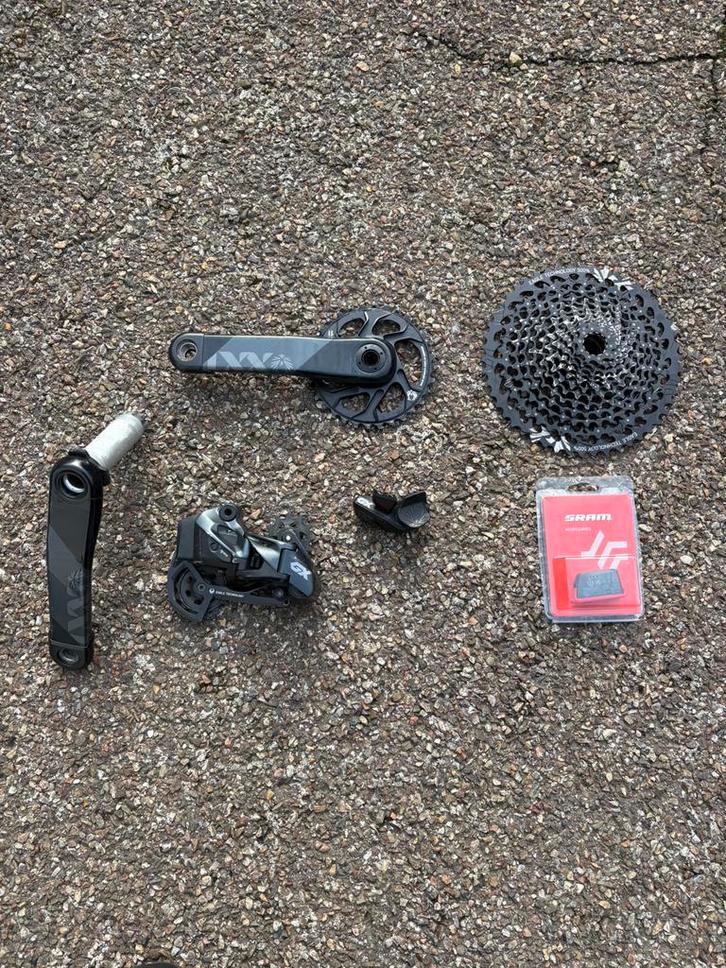 Sram gx upgrade kit + crank xx1 + cassette, Fietsen en Brommers, Fietsen | Mountainbikes en ATB, Zo goed als nieuw, Ophalen of Verzenden