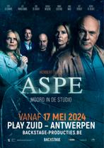 2 tickets voor ASPE - moord in de studio in Antwerpen, Tickets & Billets, Théâtre | Cabaret & Humour, Juin