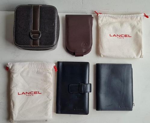 Lancel leder etuis in uitstekende staat, Handtassen en Accessoires, Overige Accessoires, Zo goed als nieuw, Ophalen of Verzenden