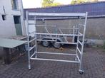 Rolsteiger - stelling 4m hoog, Enlèvement, Utilisé, Échafaudage fixe ou roulant, 2 à 5 mètres