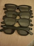 4 philips 3D TV brillen, Enlèvement ou Envoi