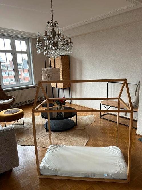 Kinderbed | peuterbed | 60x120, Kinderen en Baby's, Kinderkamer | Bedden, Zo goed als nieuw, Matras, Ophalen
