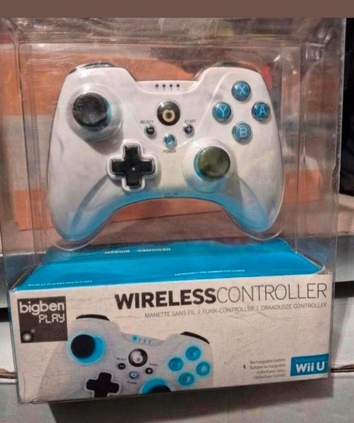 Nieuwe officiële Wii U-controller, Games en Spelcomputers, Spelcomputers | Overige Accessoires, Nieuw, Ophalen of Verzenden