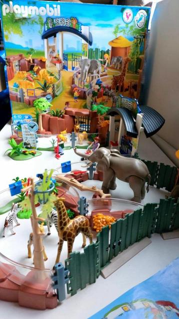 Playmobil 4850 Grand Zoo compleet met doos + extra beschikbaar voor biedingen
