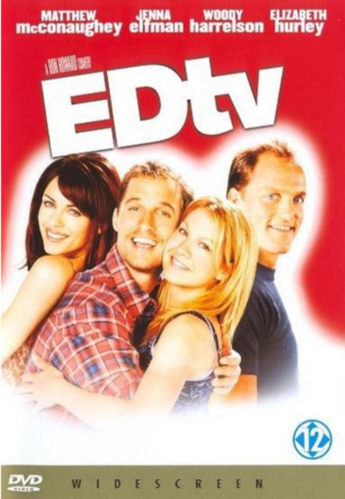 Edtv (1999) Dvd Matthew McConaughey, Woody Harrelson, Cd's en Dvd's, Dvd's | Komedie, Gebruikt, Vanaf 12 jaar, Ophalen of Verzenden