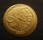 Italië - Oud - Romeins - Palau - CAESAR ROMA, Postzegels en Munten, Ophalen of Verzenden, Italië, Losse munt, Goud