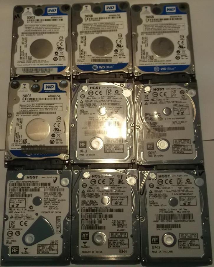 Disque dur 500 Gb 2,5" Slim, Computers en Software, Harde schijven, HDD, SATA, Ophalen of Verzenden