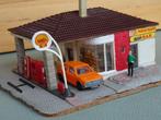 Station-service rétro « Shell » - HO, Hobby & Loisirs créatifs, Enlèvement ou Envoi, Utilisé, Pont, Tunnel ou Bâtiment