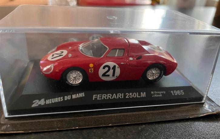 1/43 Ferrari 250 LM Vainqueur 24H Mans 1965 Rindt + Gregory, Hobby en Vrije tijd, Modelauto's | 1:43, Nieuw, Auto, Overige merken