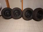 Dunlop winterbanden op velg, Ophalen, Gebruikt, Winterbanden, Banden en Velgen