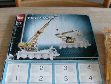 Lego, Technic : Modèle : Construction : Mobile Crane 8421/ 2, Enlèvement ou Envoi, Utilisé, Ensemble complet, Lego